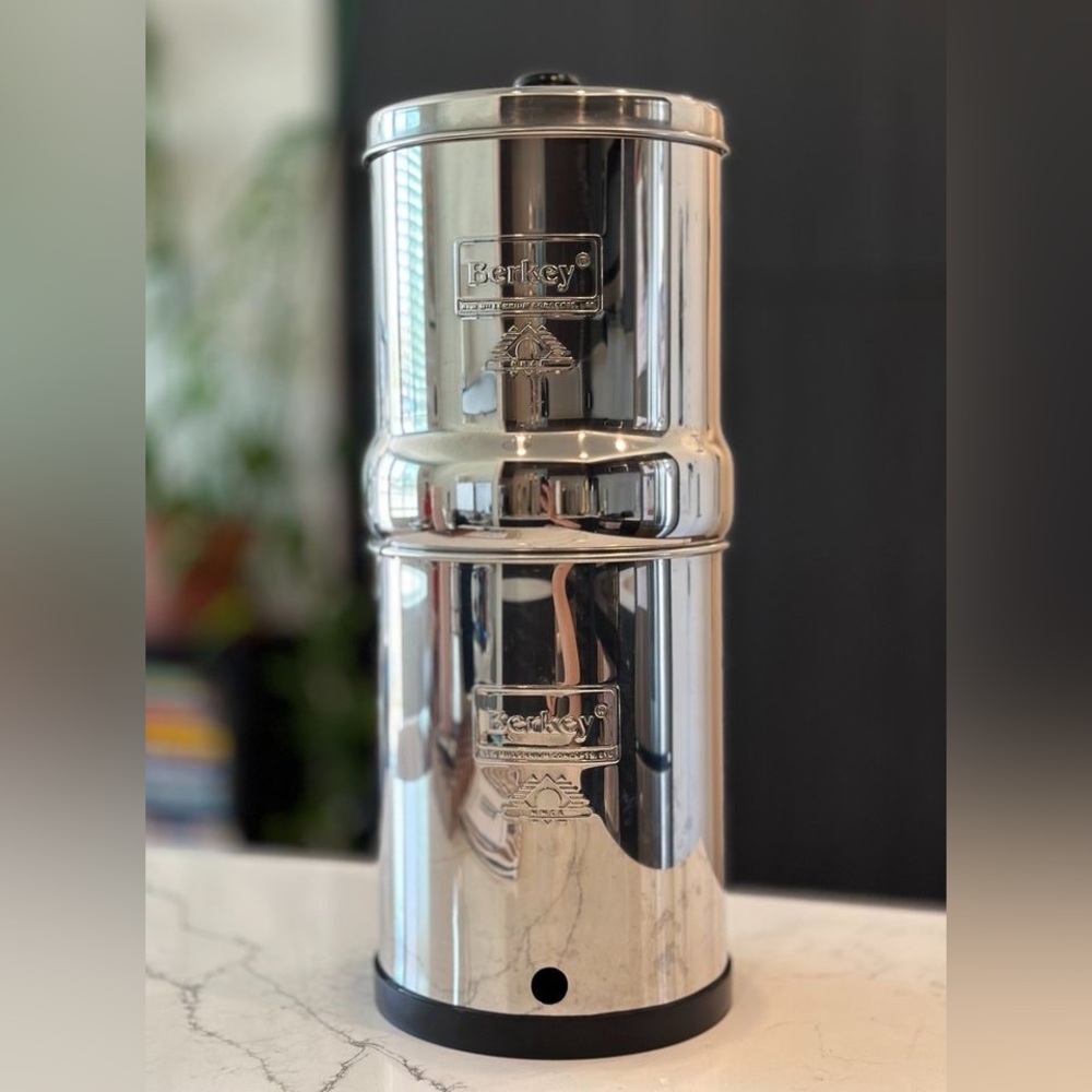 Travel Berkey Water Filter chambers and parts- 1.5 Gallons